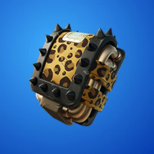 Leopard's Hoard fortnite backpack