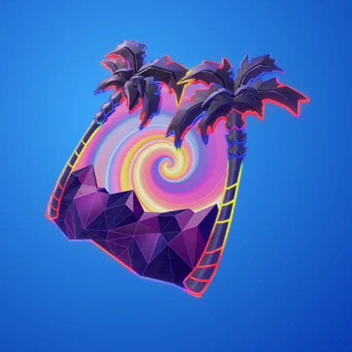 Back Bling Sunset Swirl