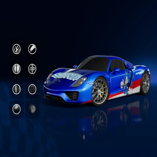 Pack Porsche 918 Spyder Fortnite Icon Image