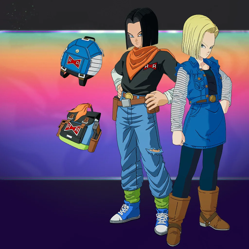 Android 17 & Android 18 Bundle fortnite pack