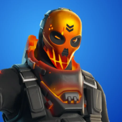 Molten Metal Mouth skin fortnite item shop