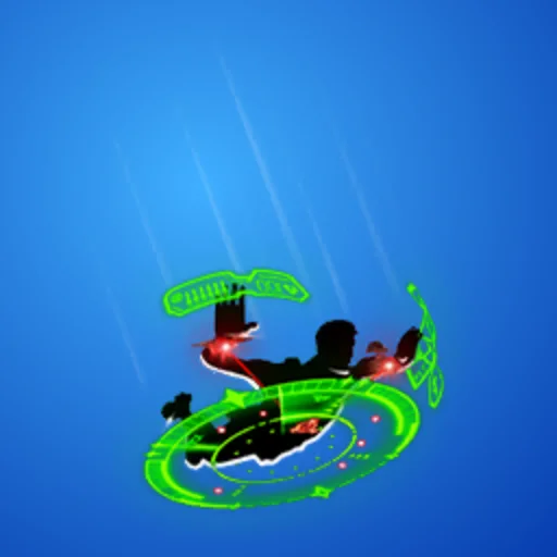 Hunter's Holo-Target contrail
