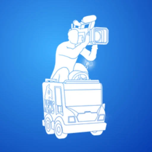 Lil' News Van emote fortnite