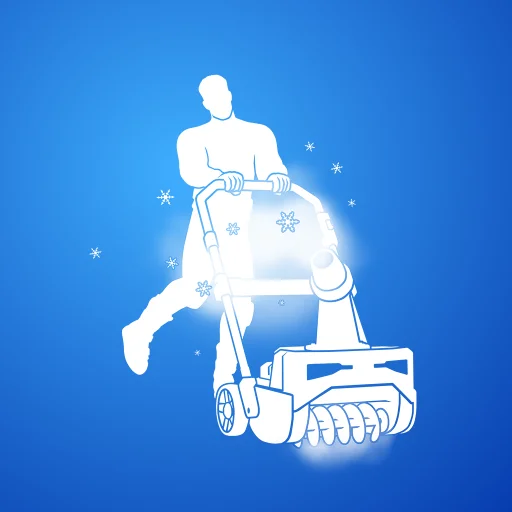 The Snowblower emote fortnite