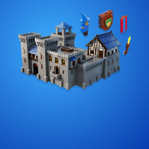 Pacchetto Bundle Castello dei Cavalieri del Leone Fortnite Icon Image