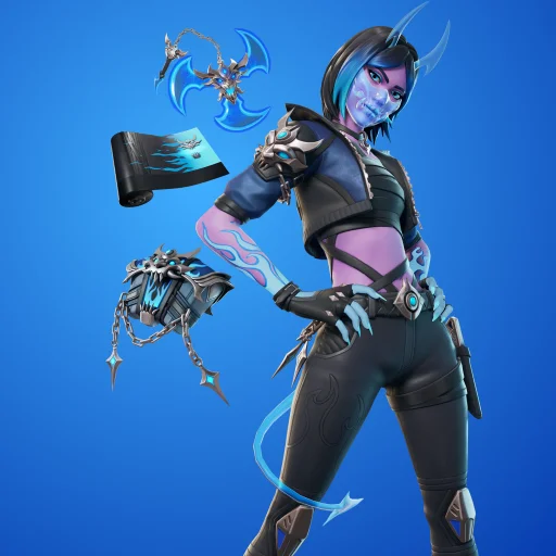 Pacchetto Bundle Spina di mezzanotte Fortnite Icon Image
