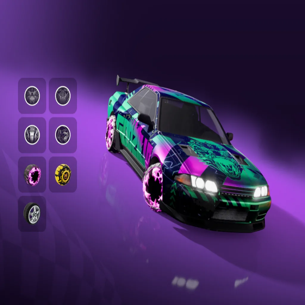 Bundle Nissan Skyline GT-R | Godzilla x Kong Fortnite Icon Image