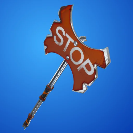 Stop Axe pickaxe fortnite