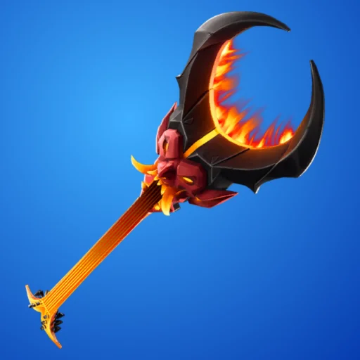 Burning Axe pickaxe fortnite