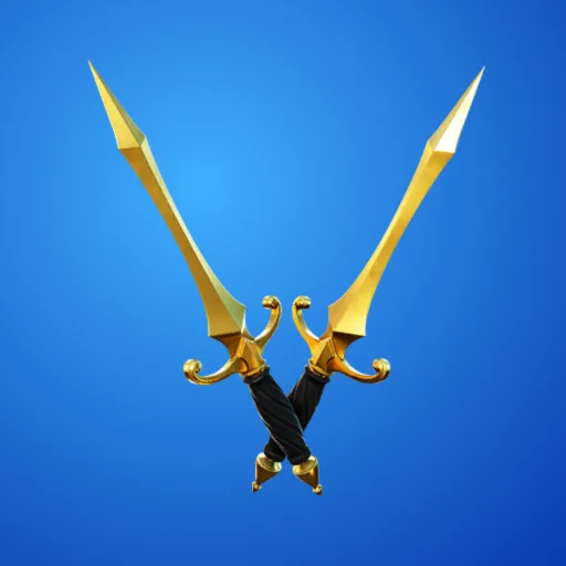 Golden Daggers pickaxe fortnite