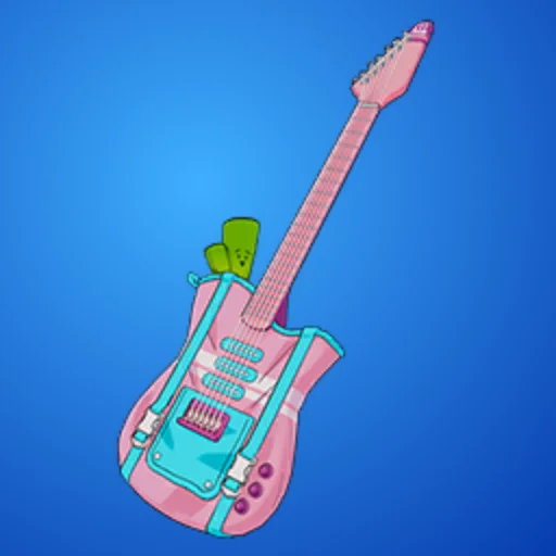 Neko Miku Guitar pickaxe fortnite
