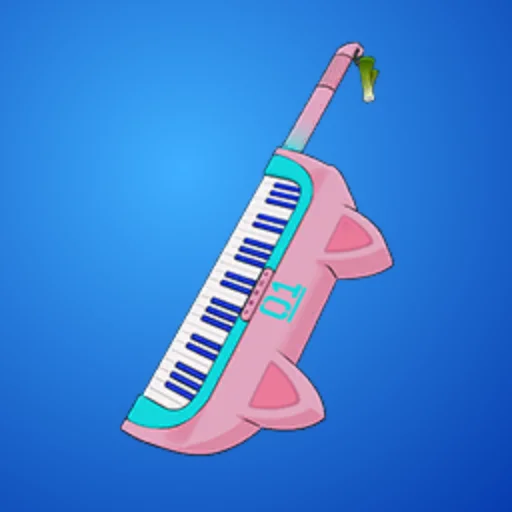Neko Miku Keytar pickaxe fortnite