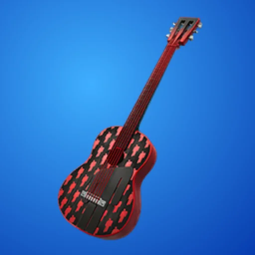 Red Guitar pickaxe fortnite