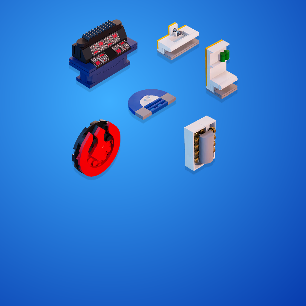 Pacchetto Bundle arredamento Ribelli Fortnite Icon Image