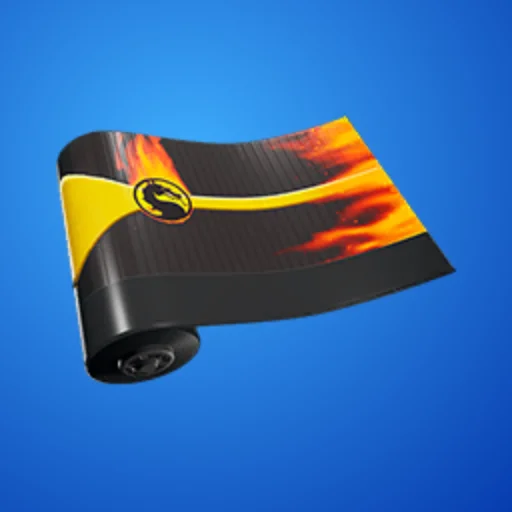 Scorpion Flame Aura wrap fortnite